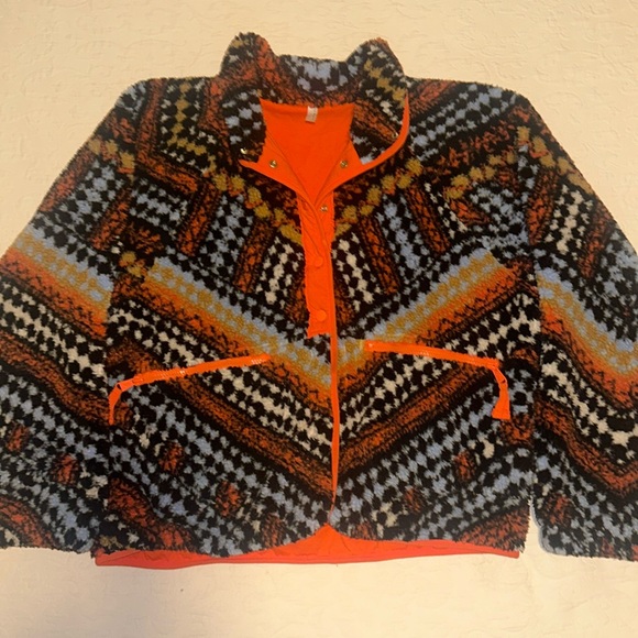 Free People Jackets & Blazers - Free People Hit the Slopes Jacket - printed Alpine